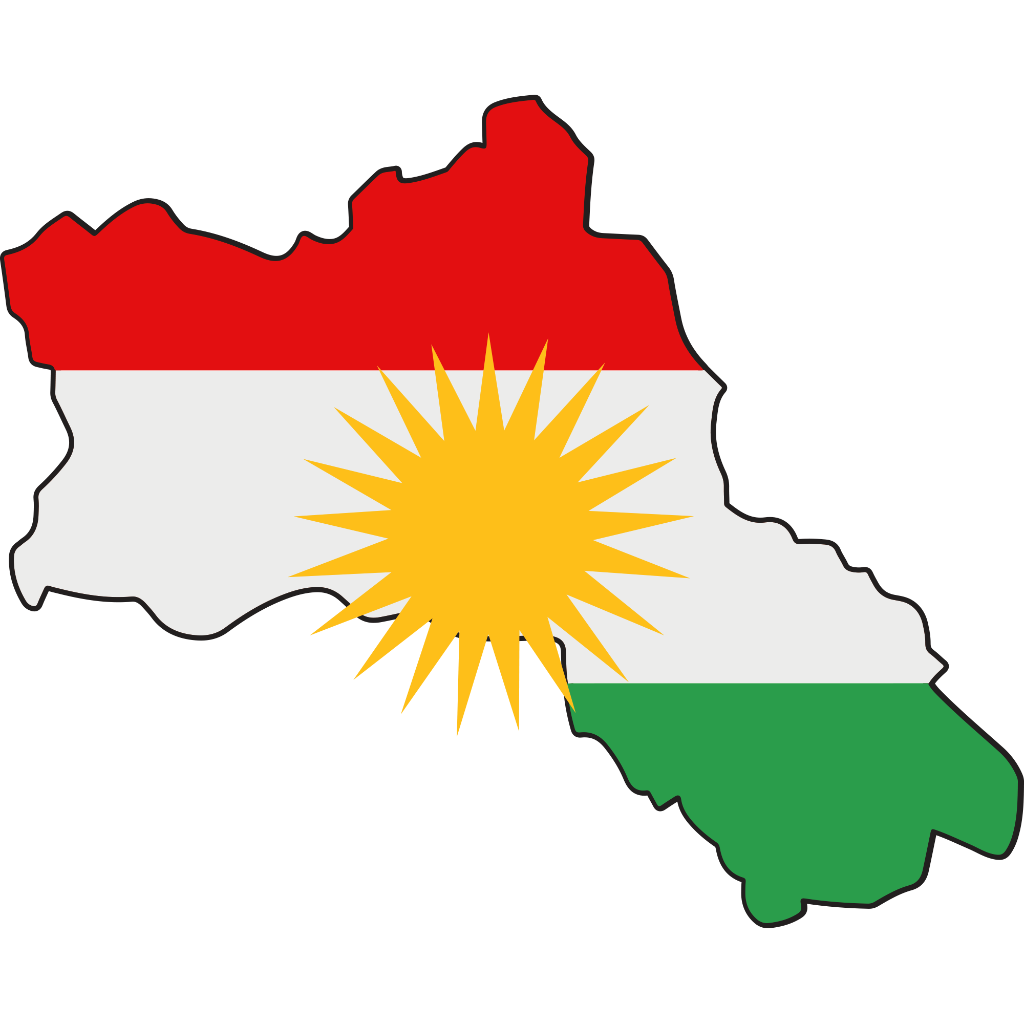 T Shirt Kurdistan